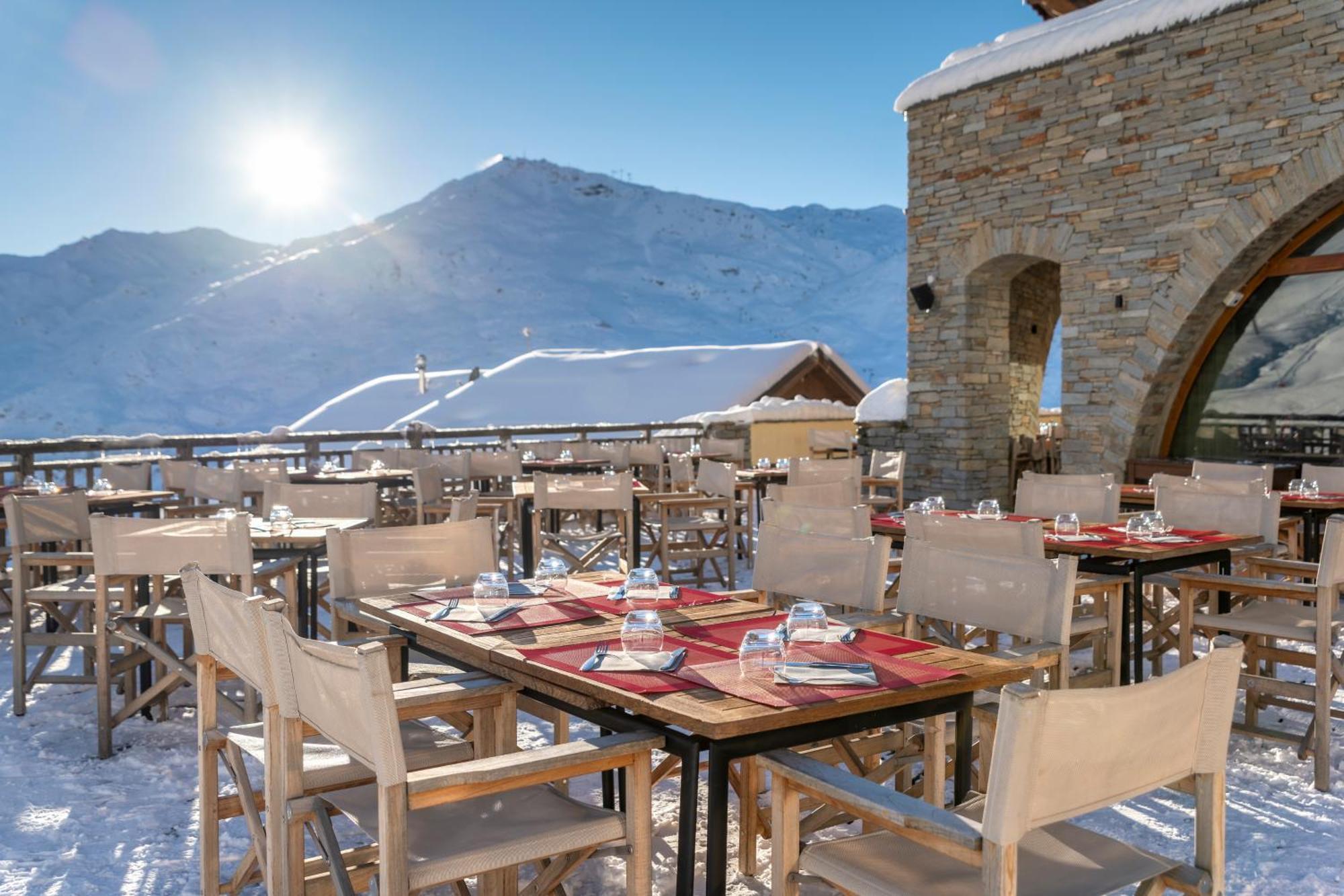 Chalet Hotel Kaya Saint-Martin-de-Belleville Bagian luar foto