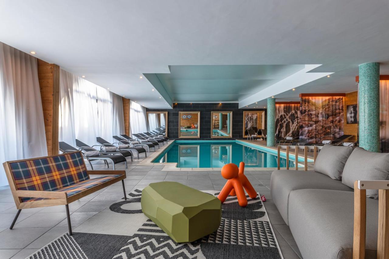 Chalet Hotel Kaya Saint-Martin-de-Belleville Bagian luar foto