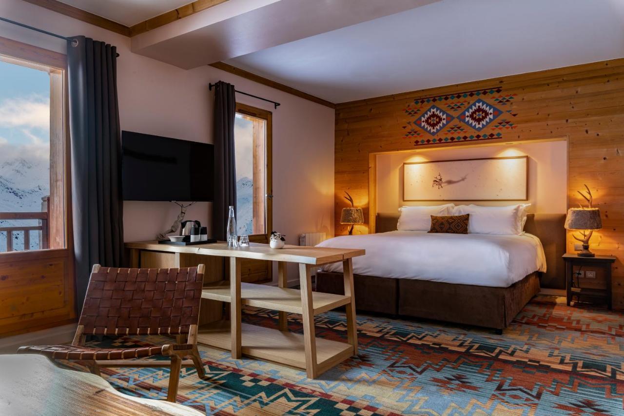Chalet Hotel Kaya Saint-Martin-de-Belleville Bagian luar foto