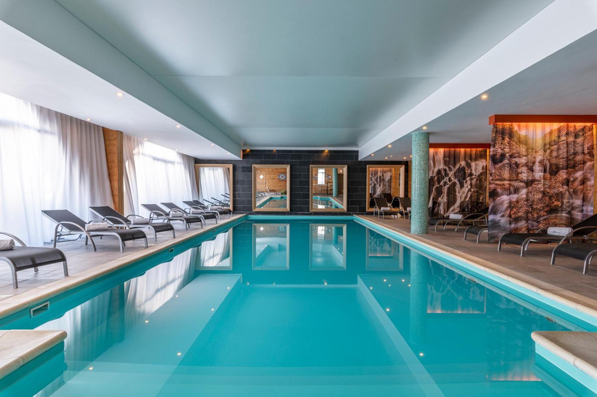 Chalet Hotel Kaya Saint-Martin-de-Belleville Bagian luar foto