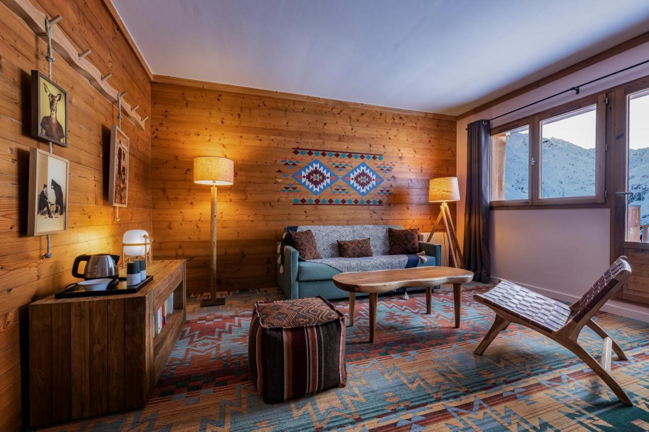 Chalet Hotel Kaya Saint-Martin-de-Belleville Bagian luar foto