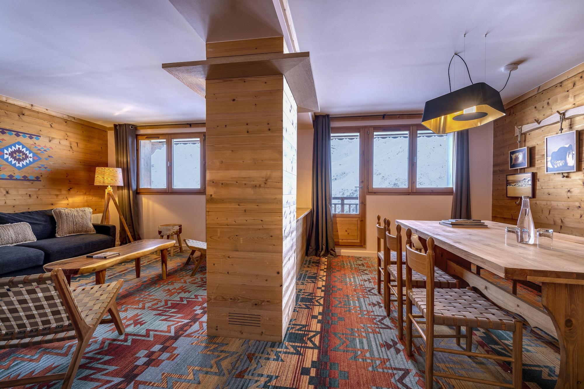 Chalet Hotel Kaya Saint-Martin-de-Belleville Bagian luar foto