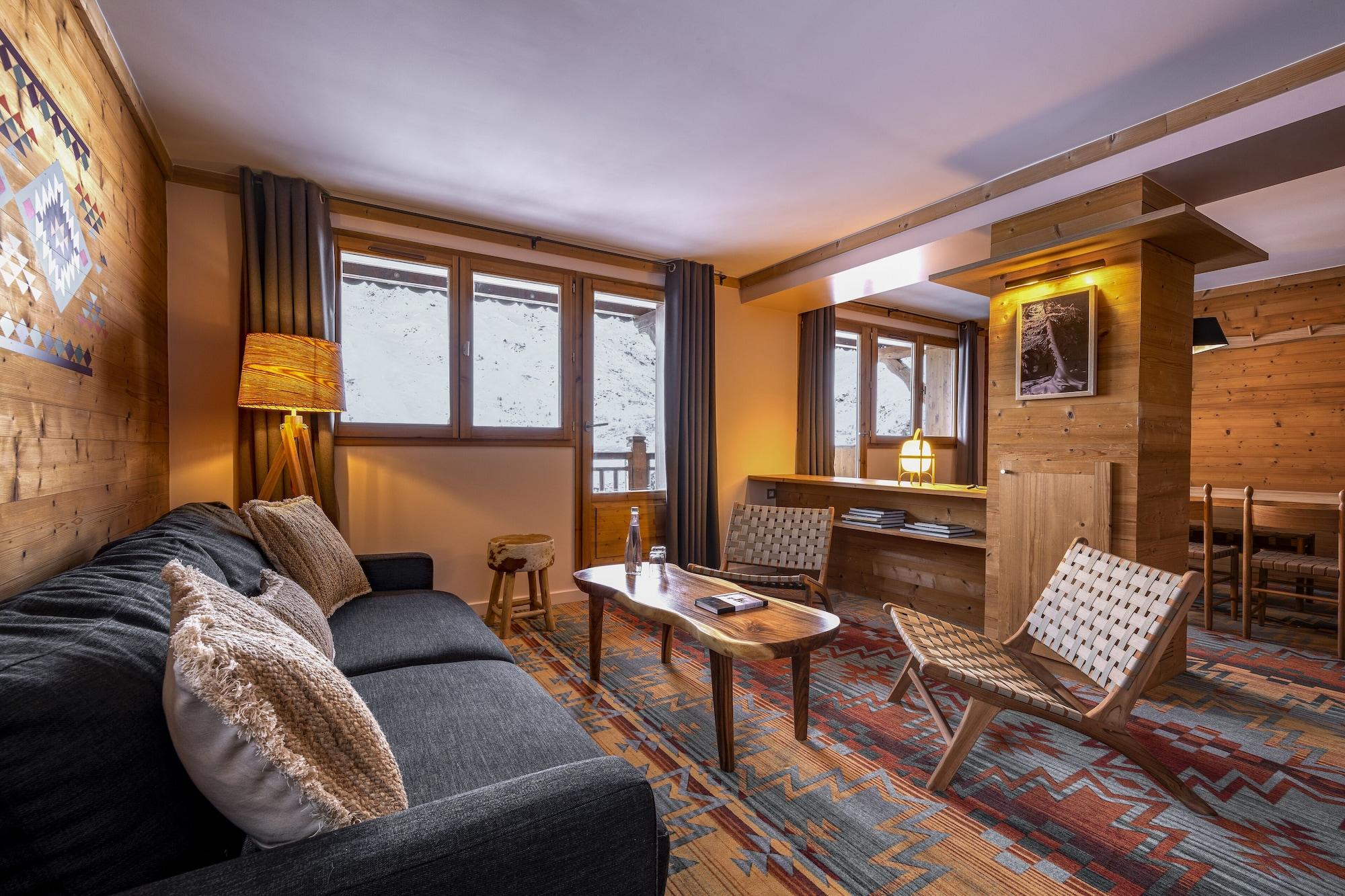 Chalet Hotel Kaya Saint-Martin-de-Belleville Bagian luar foto
