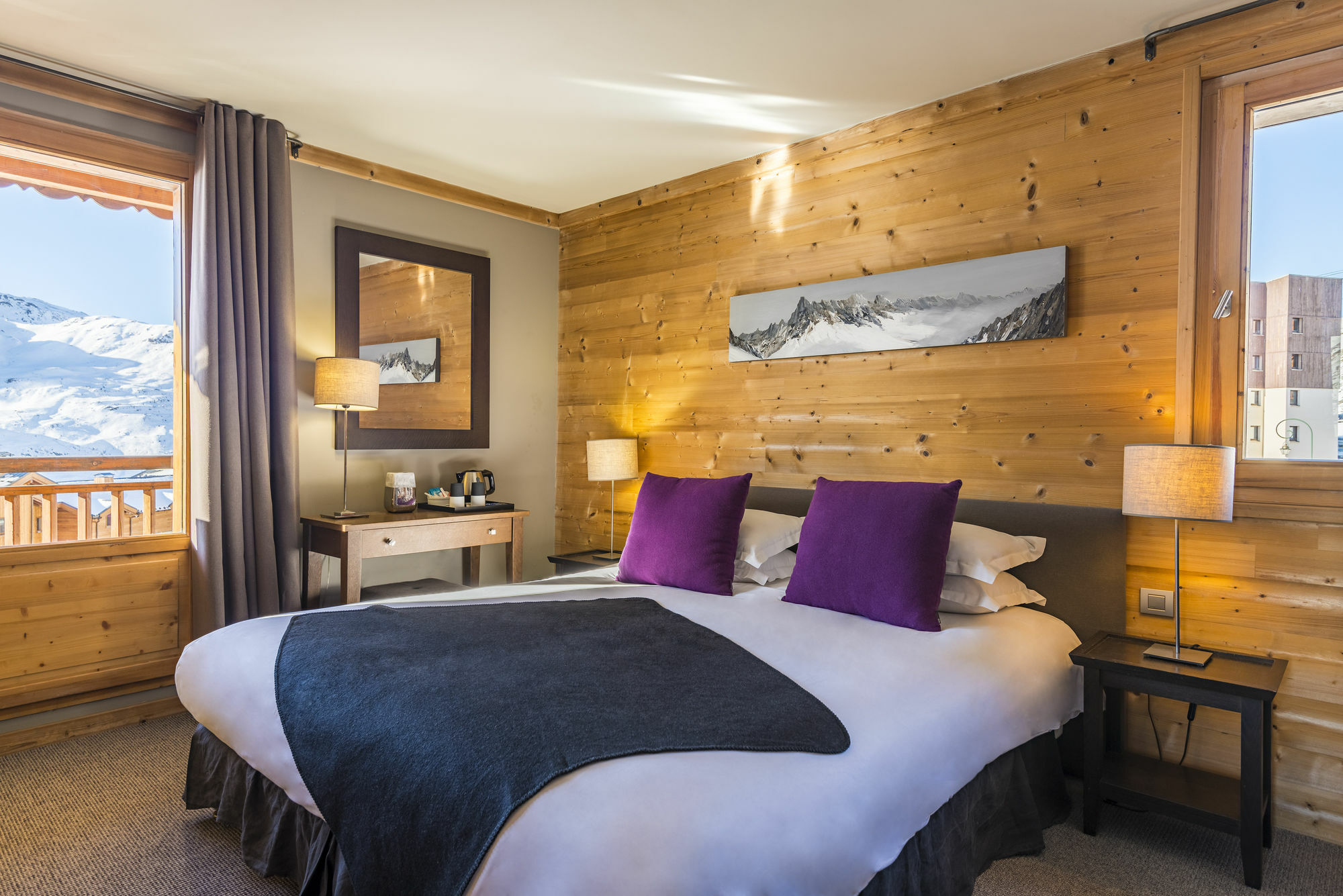 Chalet Hotel Kaya Saint-Martin-de-Belleville Bagian luar foto