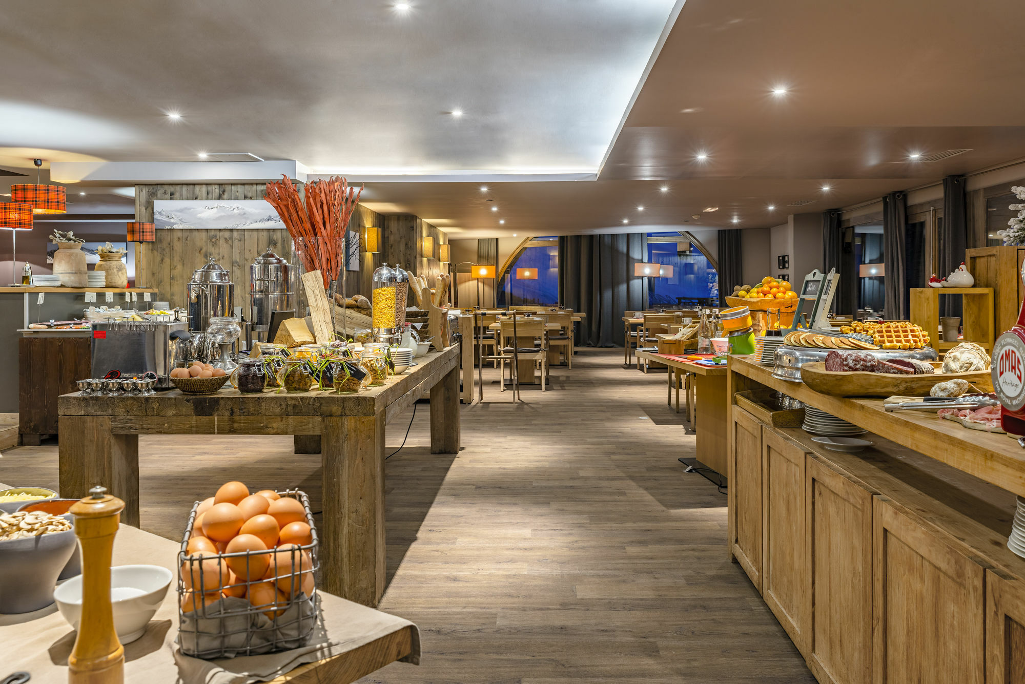 Chalet Hotel Kaya Saint-Martin-de-Belleville Bagian luar foto