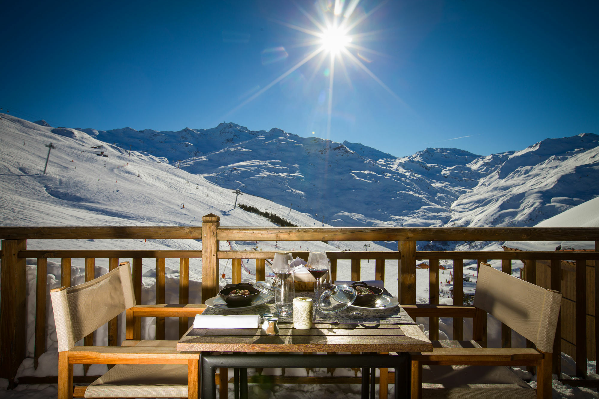 Chalet Hotel Kaya Saint-Martin-de-Belleville Bagian luar foto