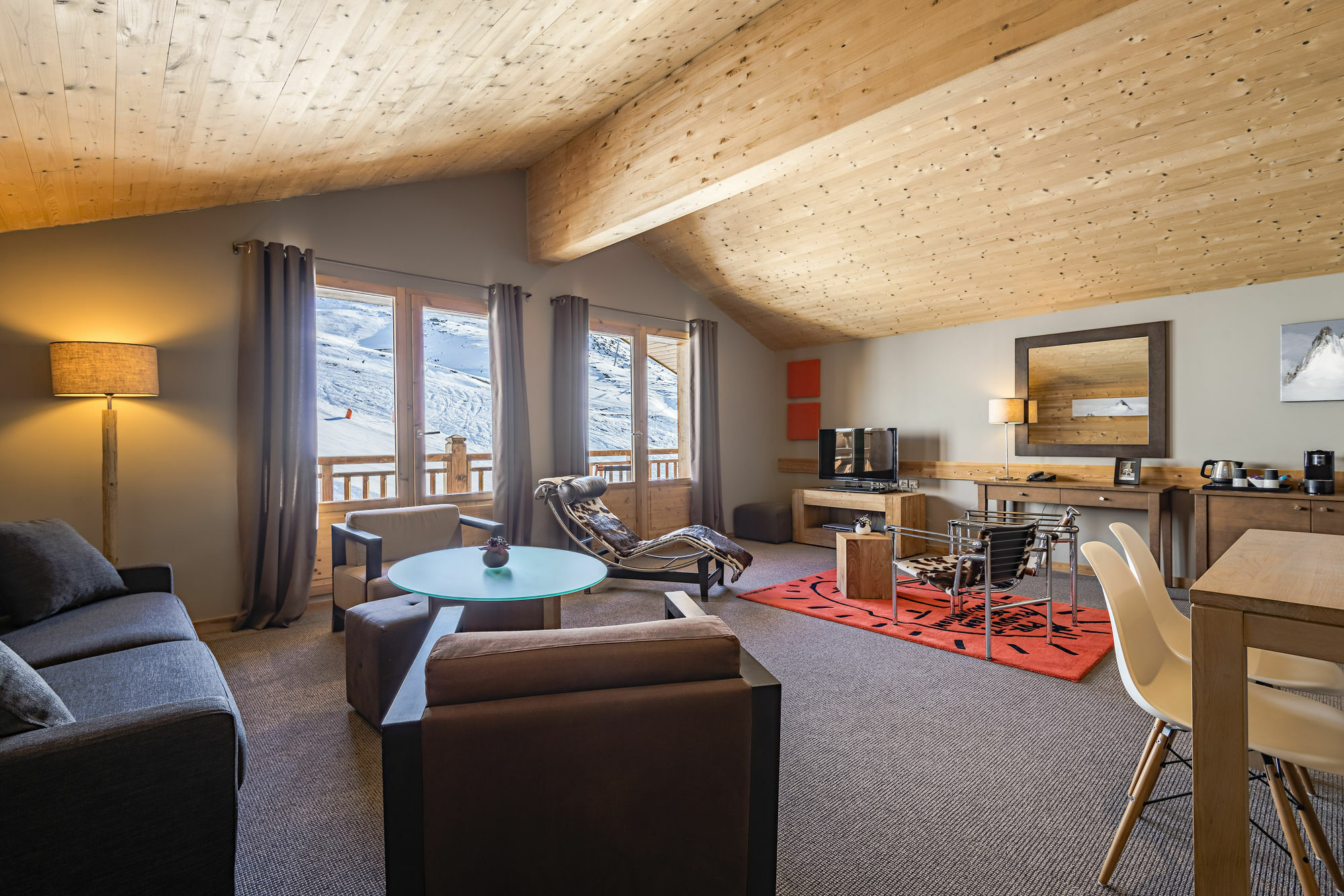 Chalet Hotel Kaya Saint-Martin-de-Belleville Bagian luar foto
