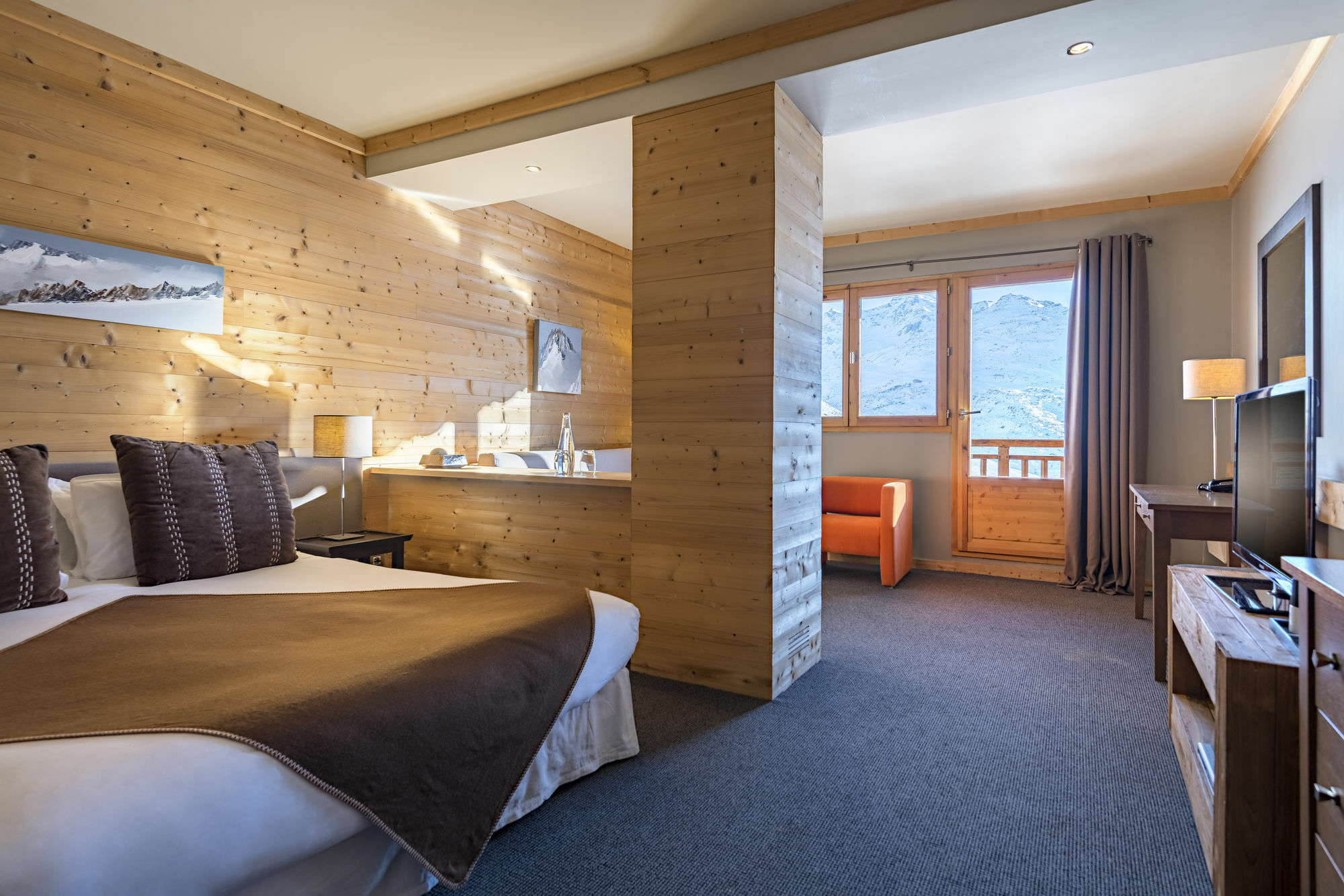 Chalet Hotel Kaya Saint-Martin-de-Belleville Bagian luar foto