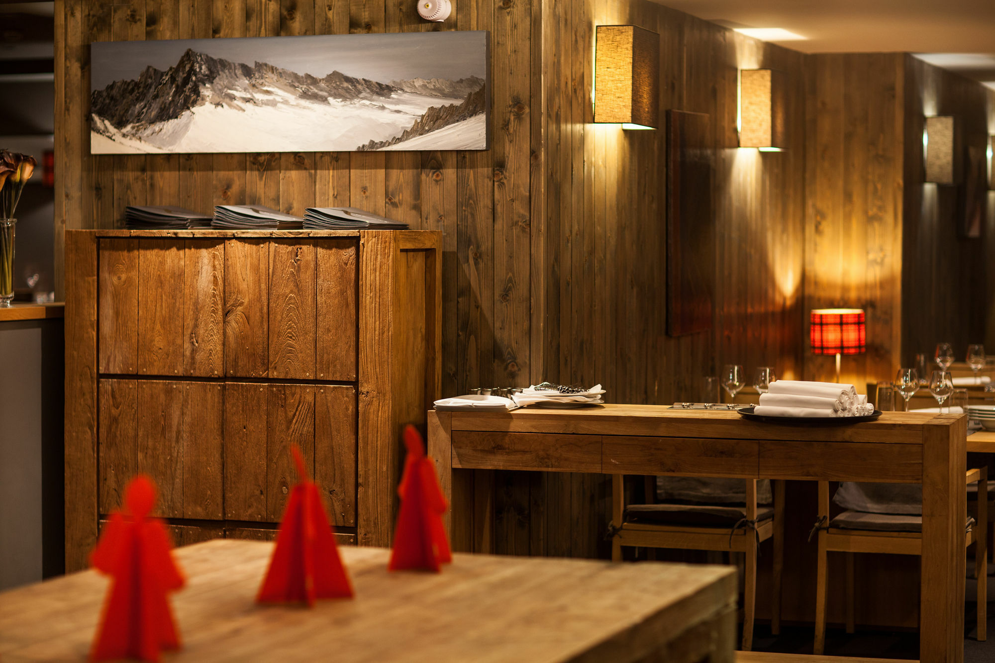 Chalet Hotel Kaya Saint-Martin-de-Belleville Bagian luar foto