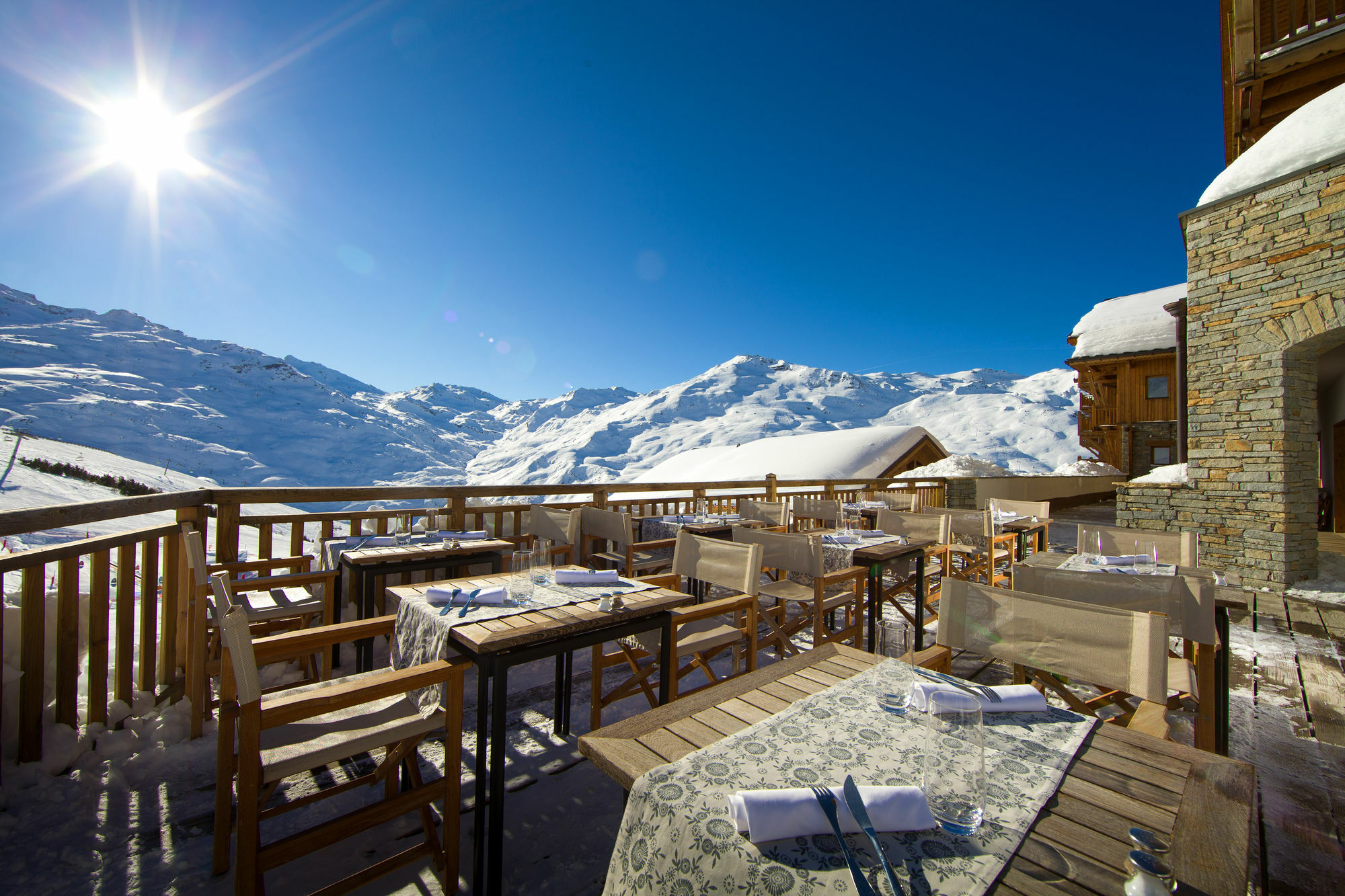 Chalet Hotel Kaya Saint-Martin-de-Belleville Bagian luar foto