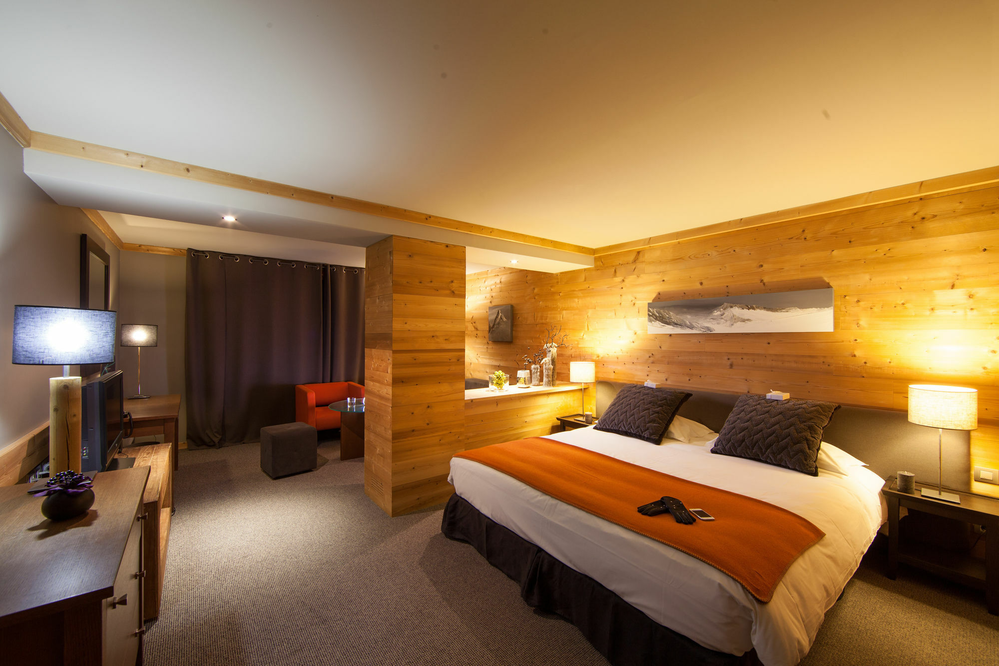 Chalet Hotel Kaya Saint-Martin-de-Belleville Bagian luar foto